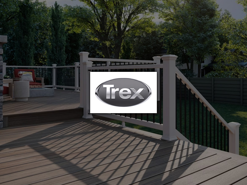 Trex logo - Trusted Deck Company