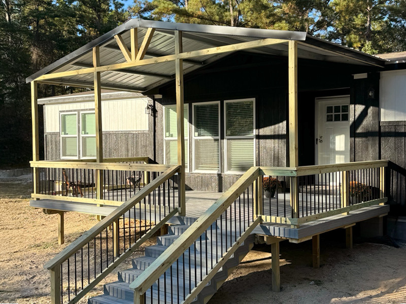 Porch in Lufkin Texas