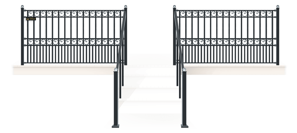 Steel Railing Installation in Lufkin, Texas