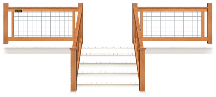 Wire Panel Railing Company in Lufkin, Texas