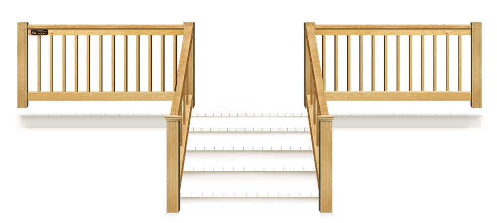 Wood Railing Installation in Lufkin TX