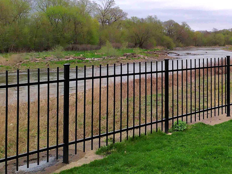 Commercial Commercial Ornamental Steel Fence Company In Lufkin Texas