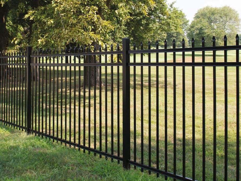 Commercial Ornamental Steel Fencing in Lufkin Texas