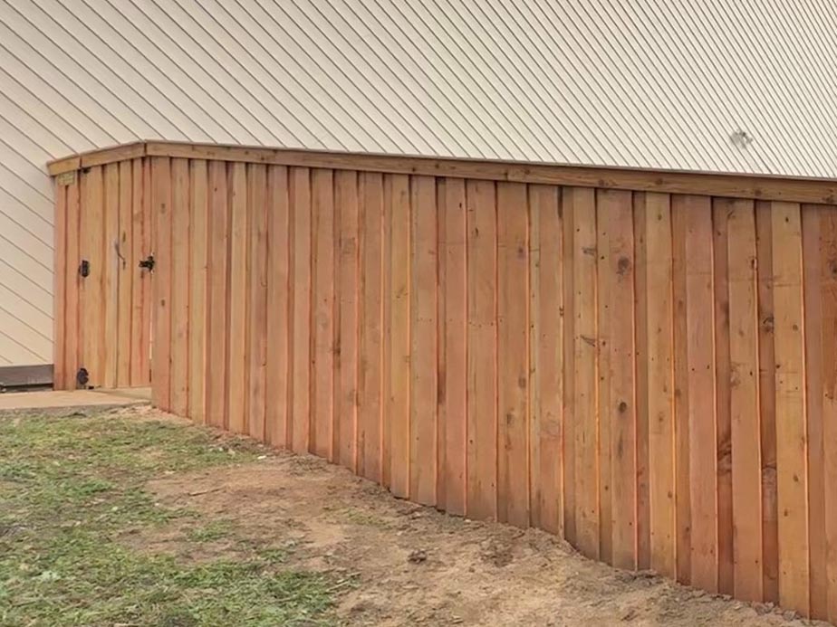 Commercial Wood Fence Company In Lufkin Texas