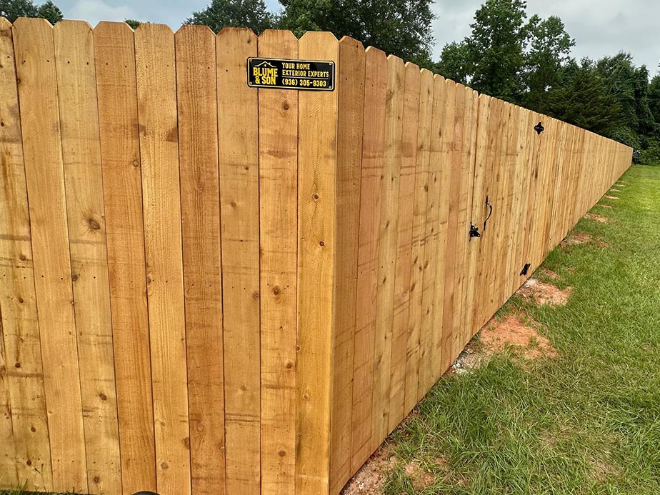 Residential Wood Fence Company In Lufkin Texas