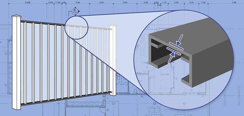 Lufkin Texas Aluminum fence Rails installation company