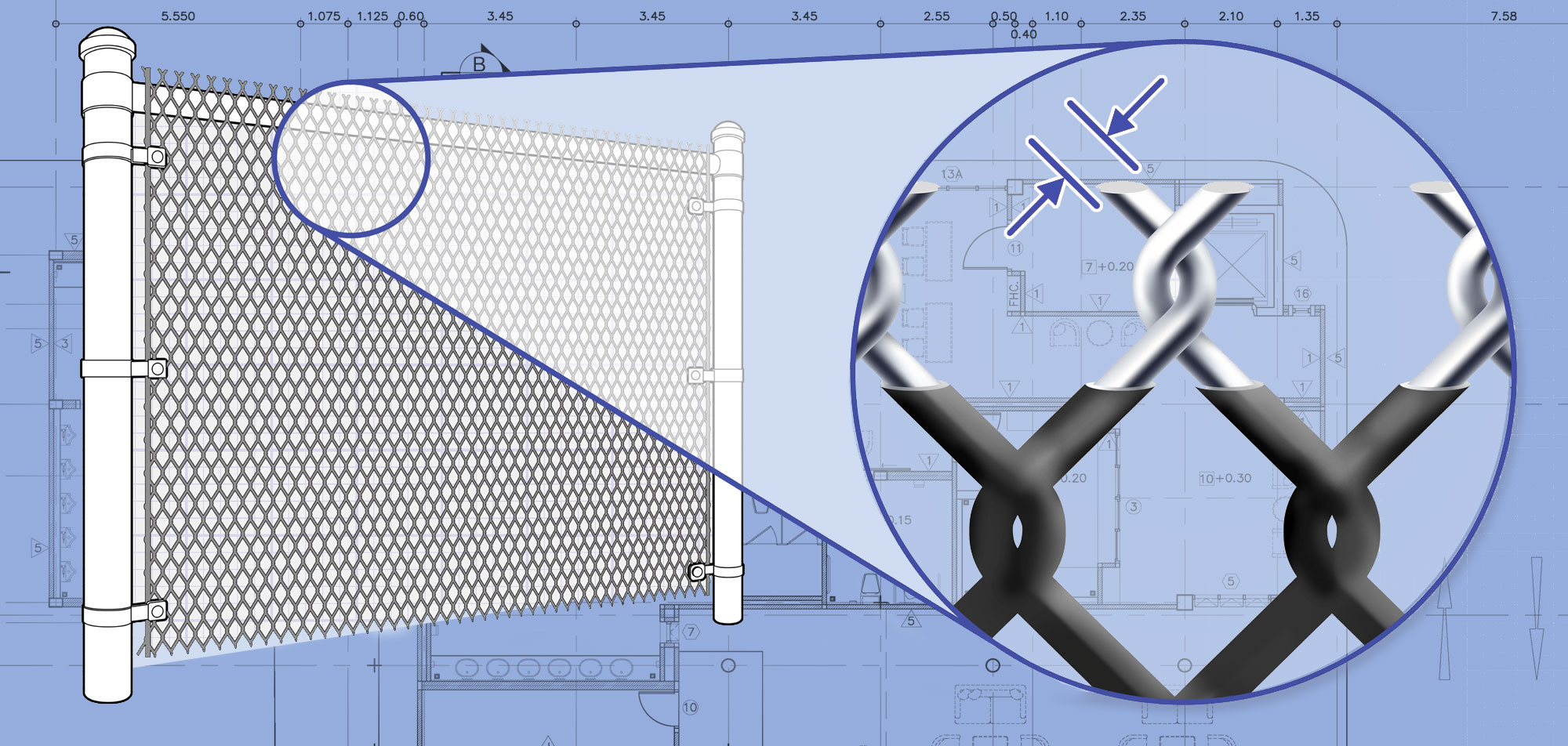 Lufkin Texas Commercial Chain Link fence Wire installation company