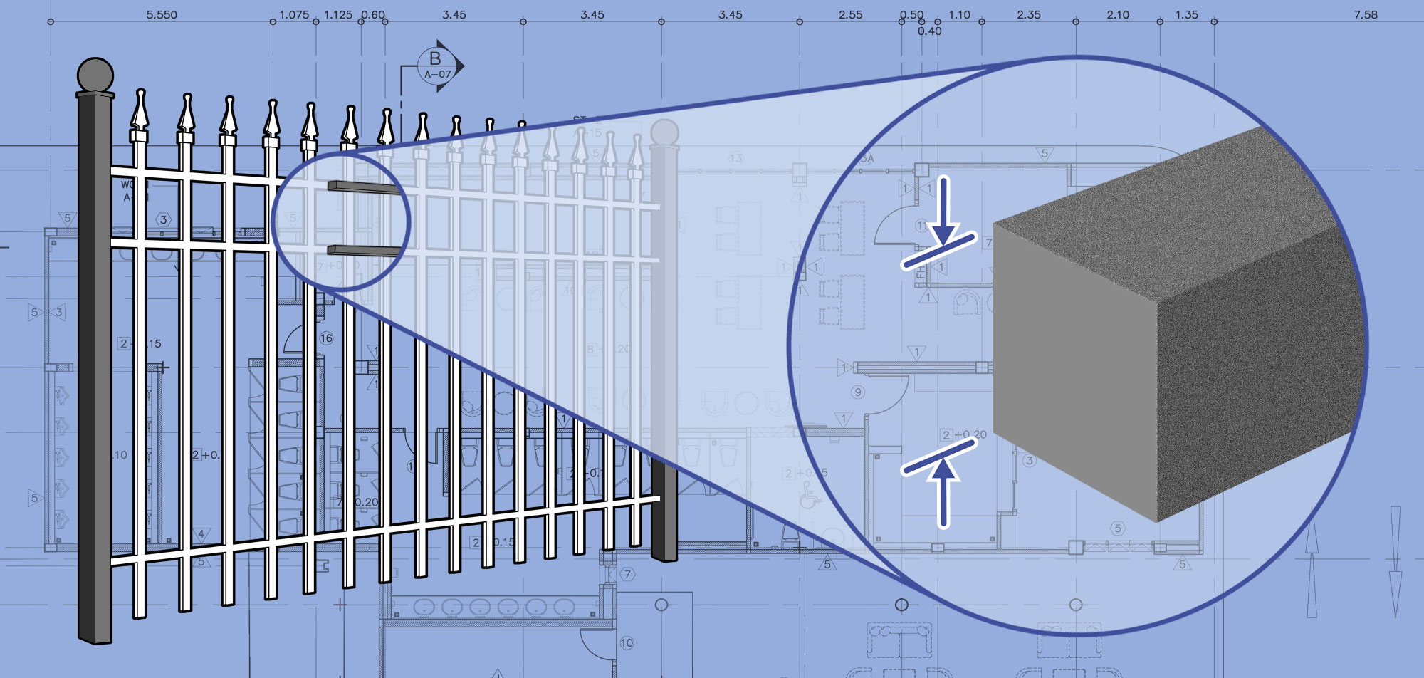 Lufkin Texas Ornamental Steel fence Rails installation company