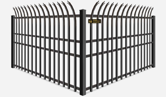 Commercial Ornamental Steel Fence Contractor in Lufkin Texas