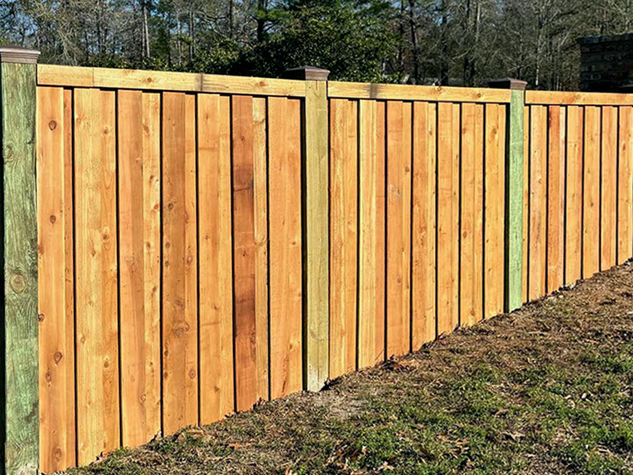 Lufkin Texas wood privacy fencing
