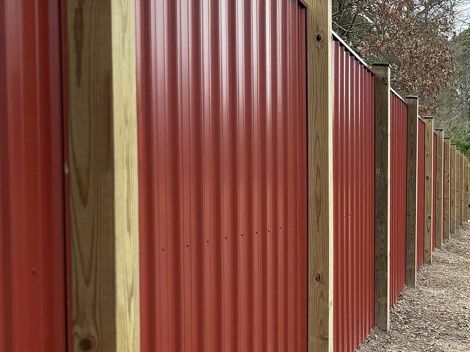 Types of fences we install in Crockett TX