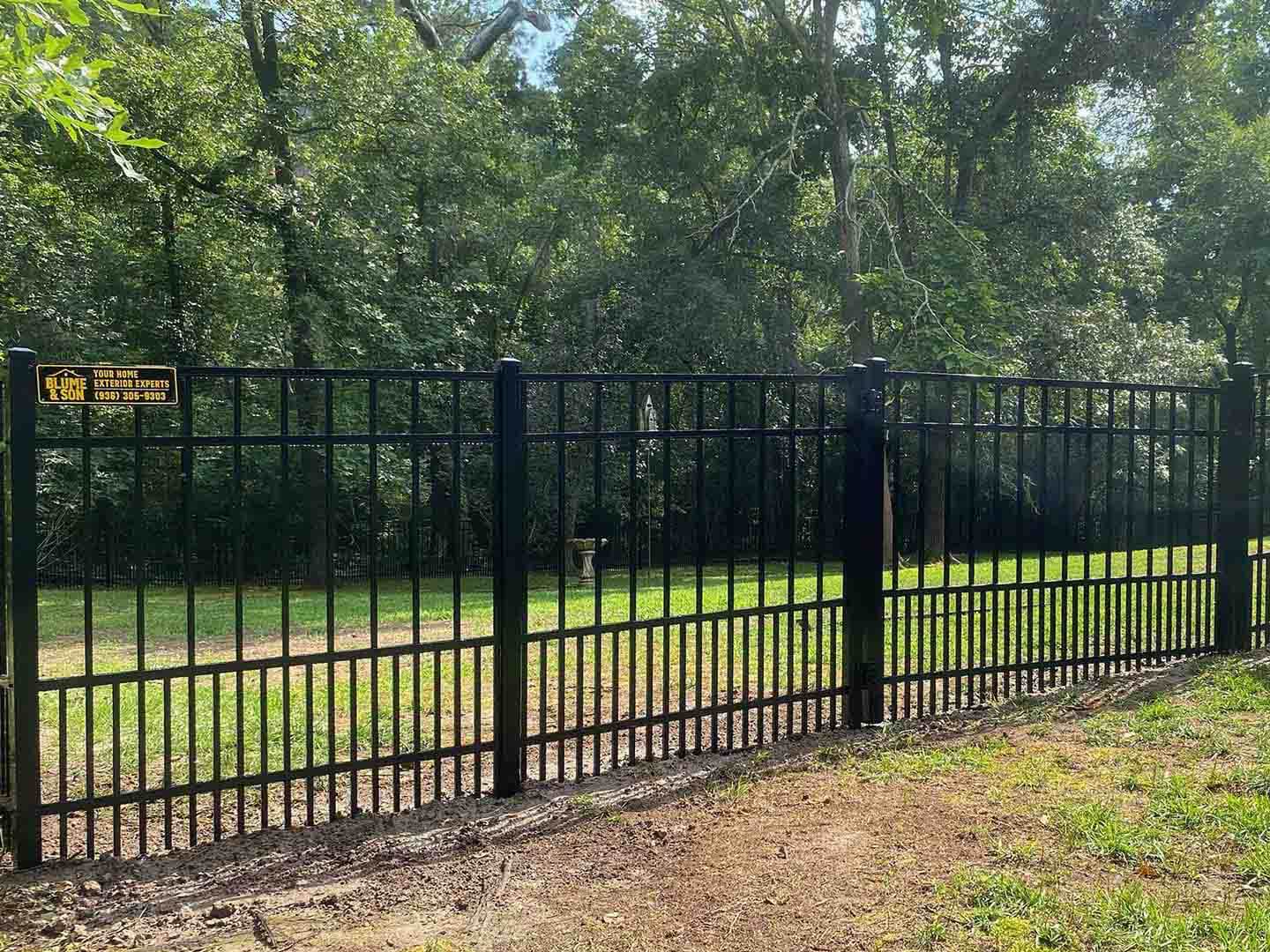 Rusk Texas Fence Project Photo