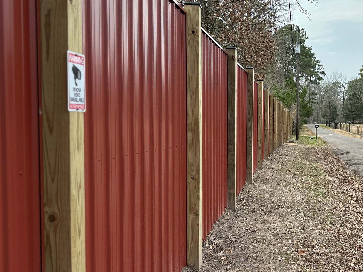 Rusk Texas Fence Project Photo